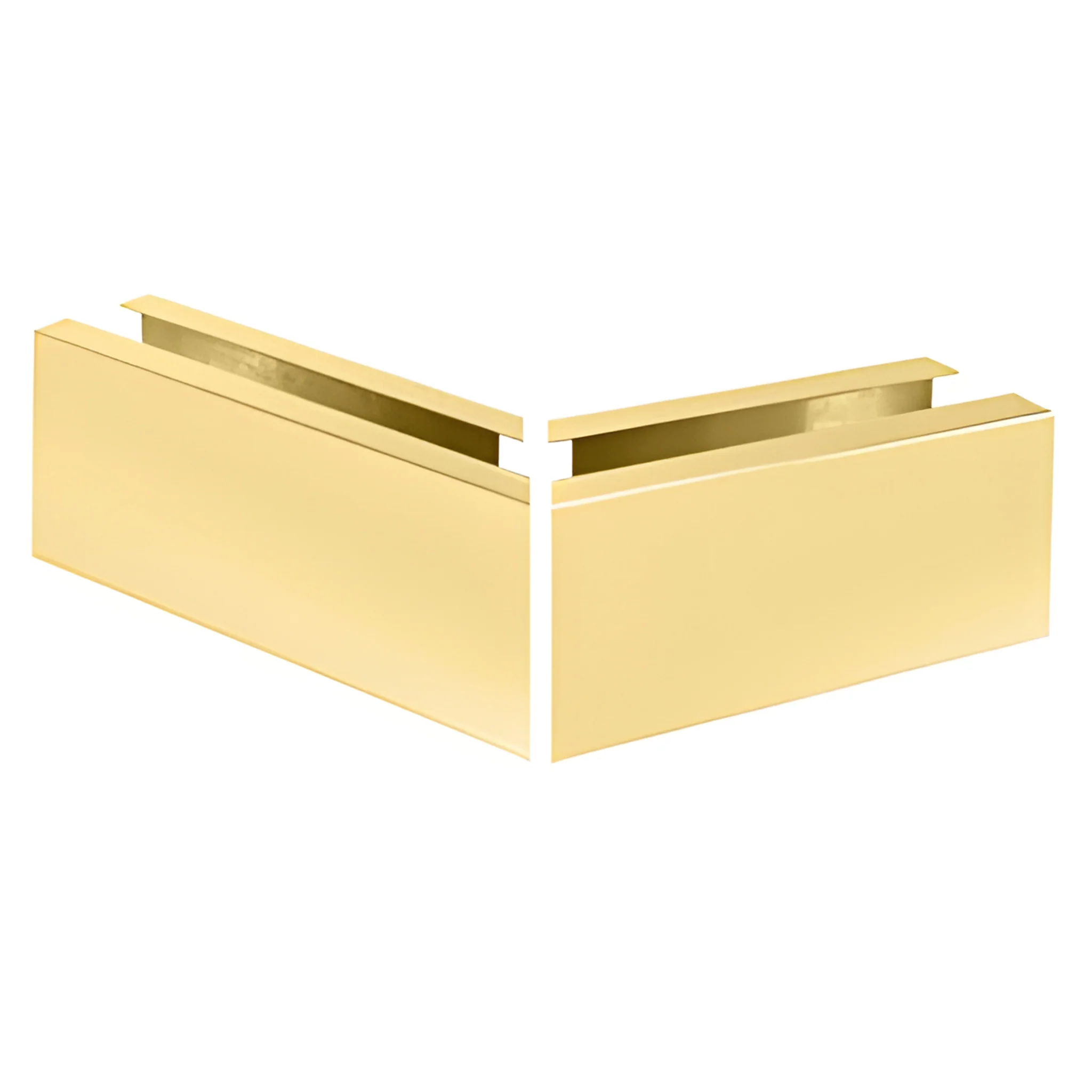 Square Base Shoe CRL L56S Satin Brass 12