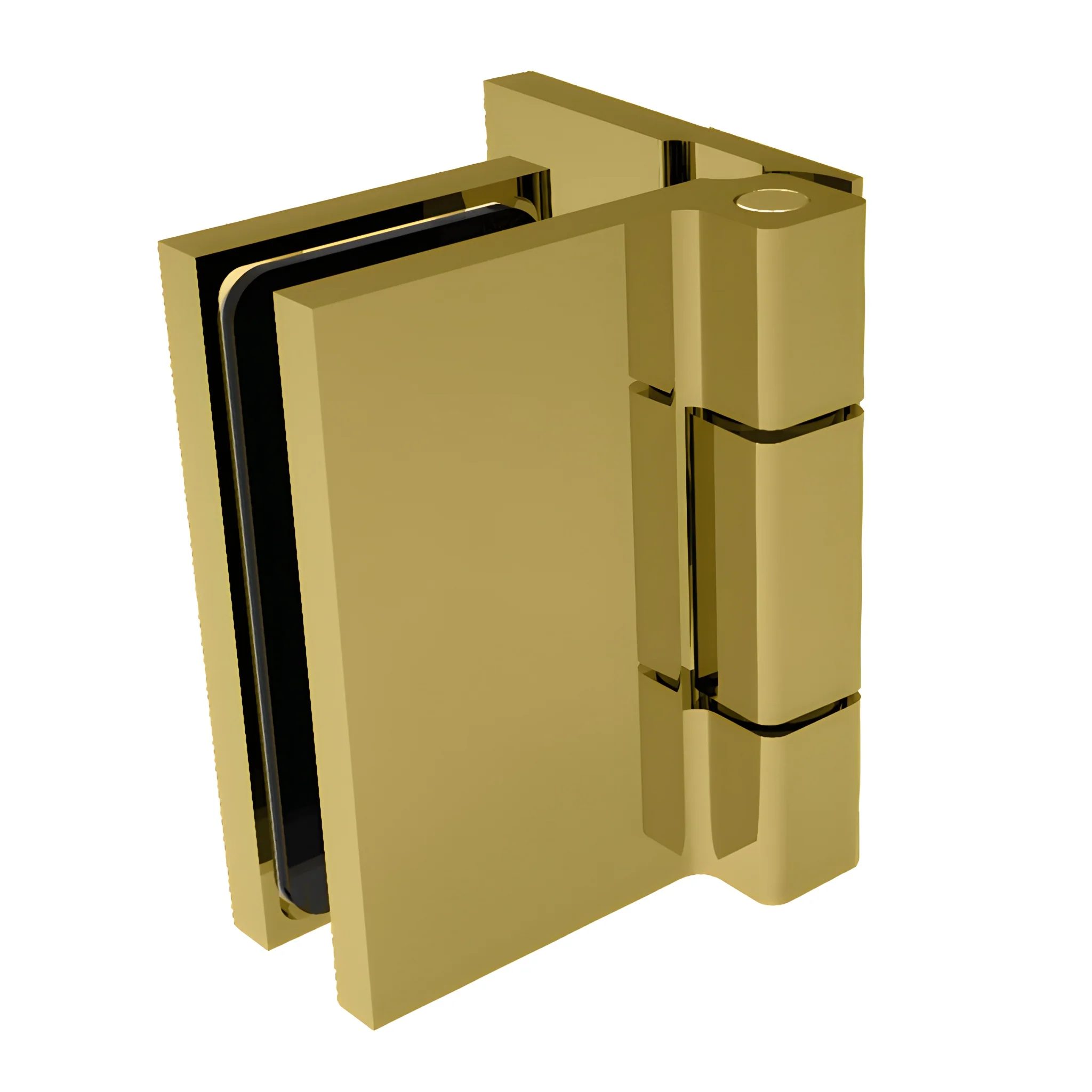 CRL Como Series Satin Brass Wall-Mount Outswing Door Hinge | Canada ...